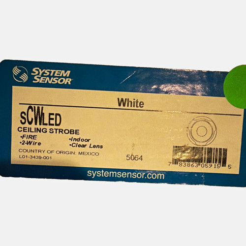 System sensor scwled - system,