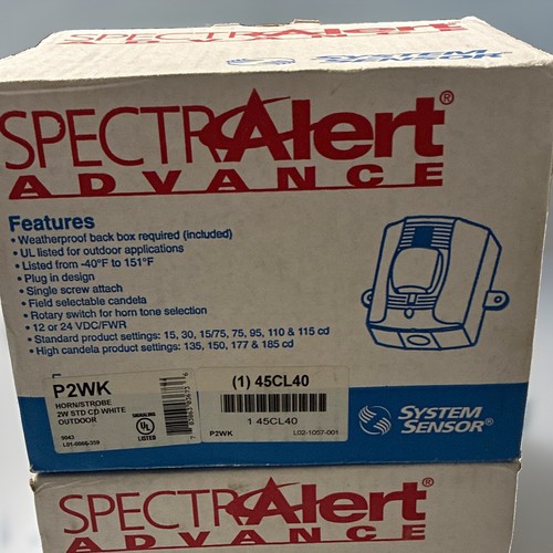 System sensor spectralert - system,