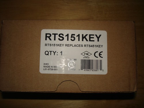 System sensor rts151key - system,