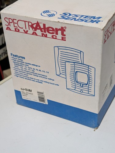 System sensor spsw white wall - system,