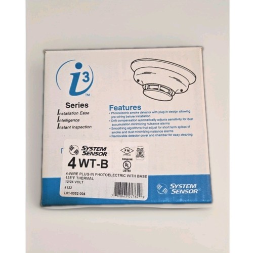 System sensor 4wt smoke - sensor, 4wt-b