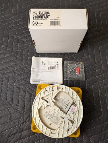 System sensor 2100rfadt - system,