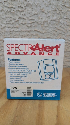 System sensor p2w - system, horn/strobe