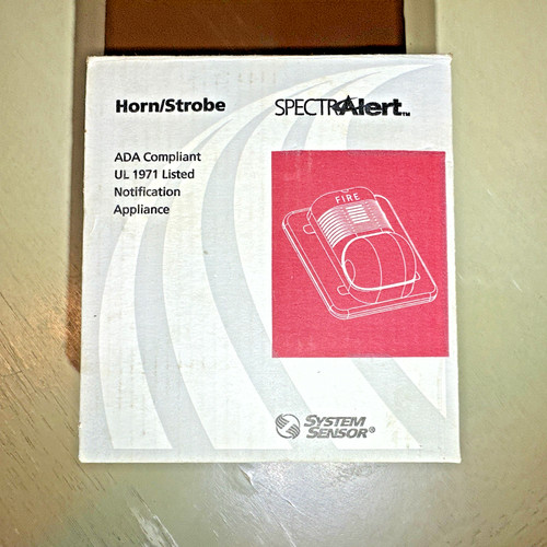 New system sensor spectralert - system,