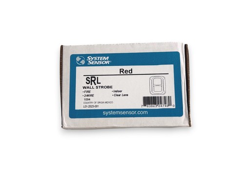 System sensor srl fire - sensor,