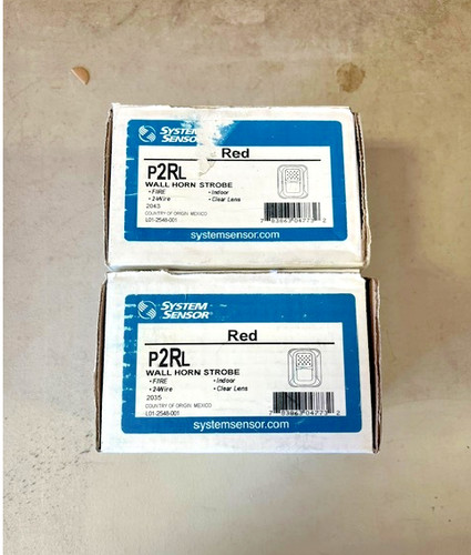 System sensor p2rl wire - system, horn