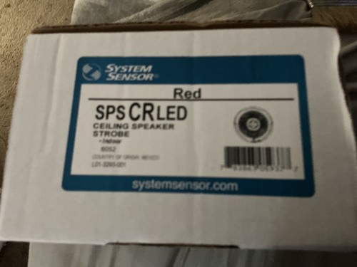 System sensor spscrled - system,