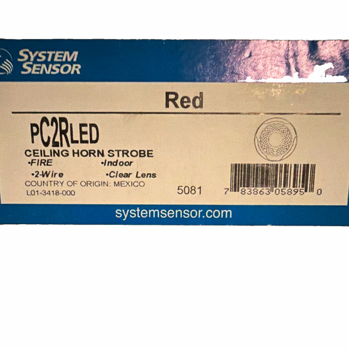 System sensor pc2rled ceiling - sensor,