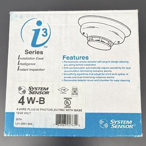 System sensor series b - i3,