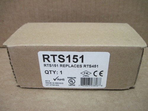System sensor rts151 remote - system,