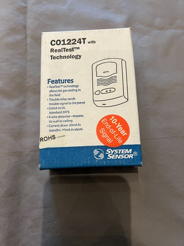 System sensor co1224t - system,