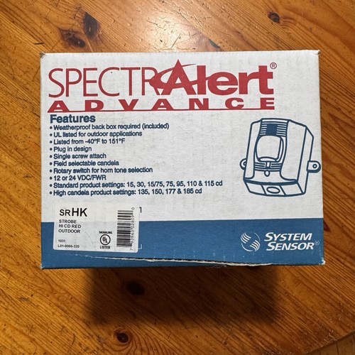 System sensor srhk high - sensor,
