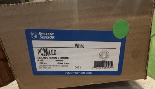 System sensor pc2wled ceiling - system,