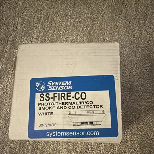 System sensor fire co - system, ss-fire-co
