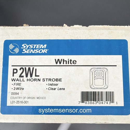 System sensor p2wl white - sensor,