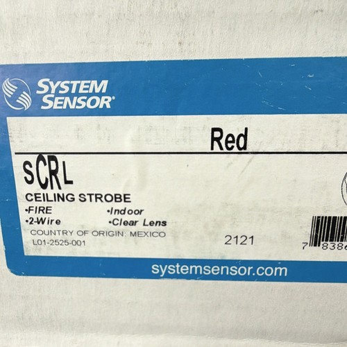 System sensor scrl - system,