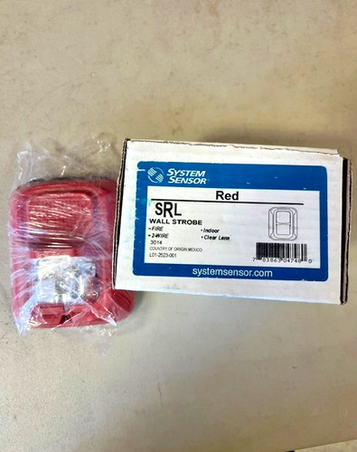System sensor srl red wall - srl,